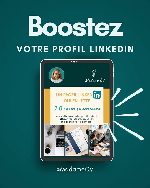 Madame cv • votre profil Linkedin, 20 astuces qui cartonnent • Hélène Nenquin